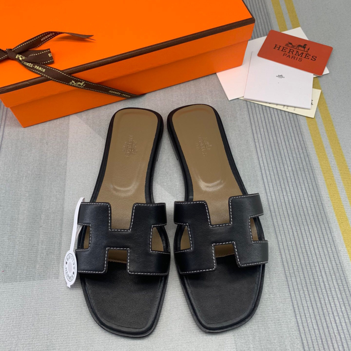 Hermes Oran Slippers Size 35-41  11-Color
