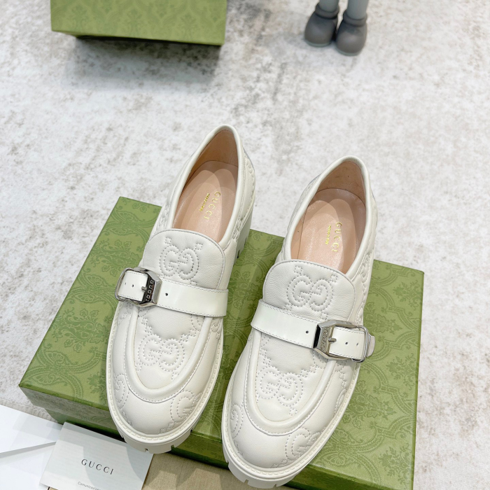 Gucci GG Matelassé Loafers Size 35-41 2-Color