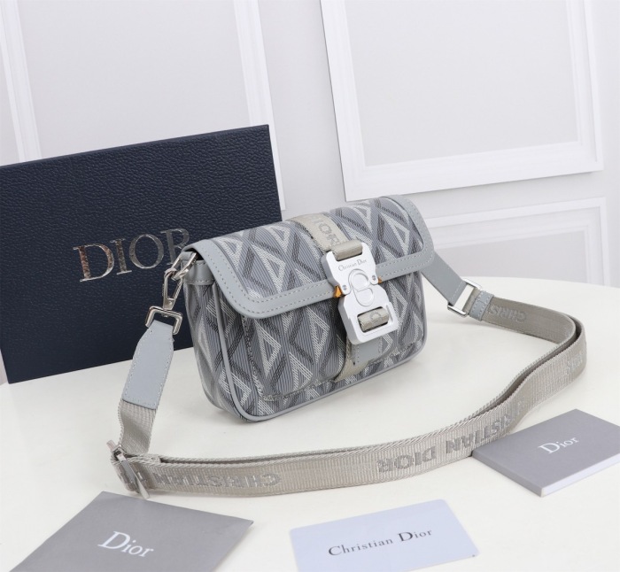 Dior Mini Hit The Road Men Shoulder Bags Size 19*11*4cm