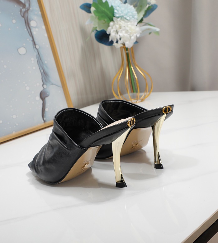 Dior D-Fame Heeled Sandal Pumps Size 35-41 5-Color