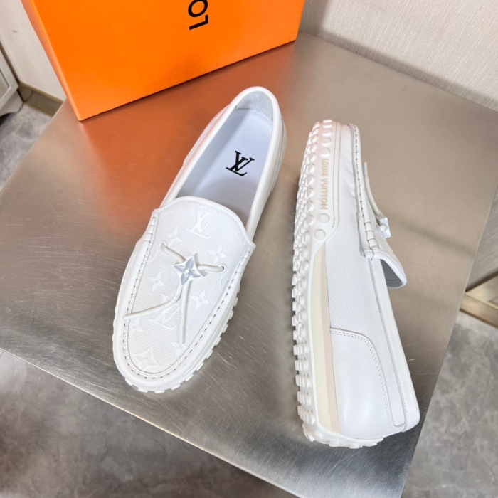 Louis Vuitton LV Racer Moccasin Loafers Size 39-45 4-Color