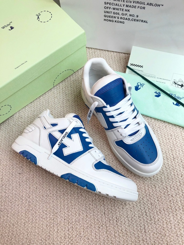 OFF White Out of Office Calf Leather Sneaker Size 36-45