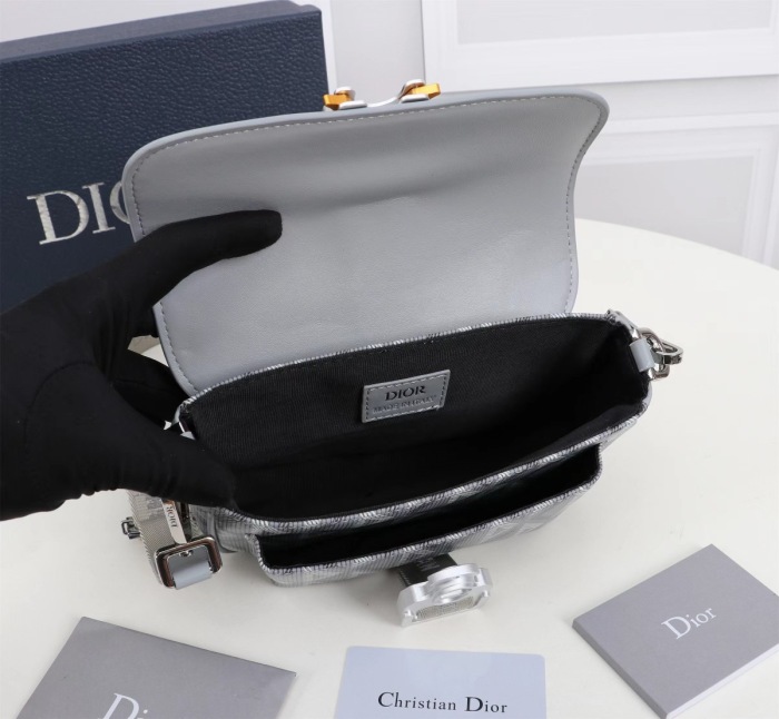 Dior Mini Hit The Road Men Shoulder Bags Size 19*11*4cm