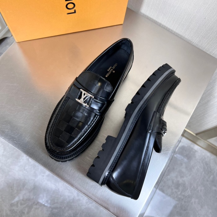 Louis Vuitton MAJOR LOAFER Moccasin Loafers Size 39-45 4-Color