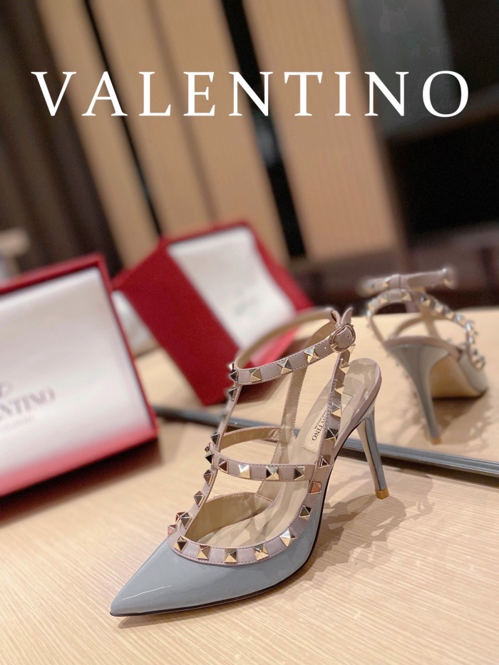 Valentino Rockstud Ankle Strap Pumps Size 35-41 11-Color