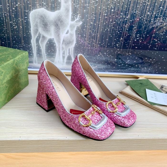 Gucci With Horsebit Pumps Size 35-41 5-Color