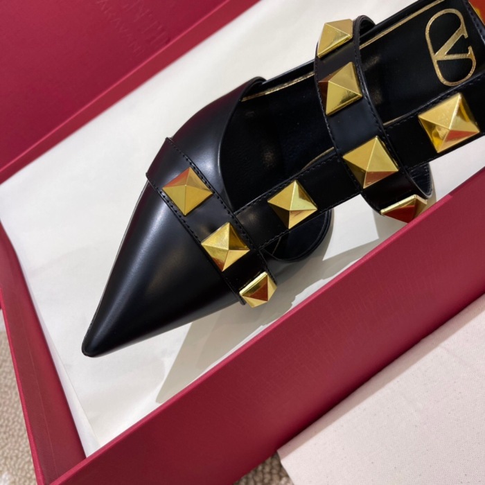 Valentino Roman Stud Calfskin Pumps Size 35-41 12-Color