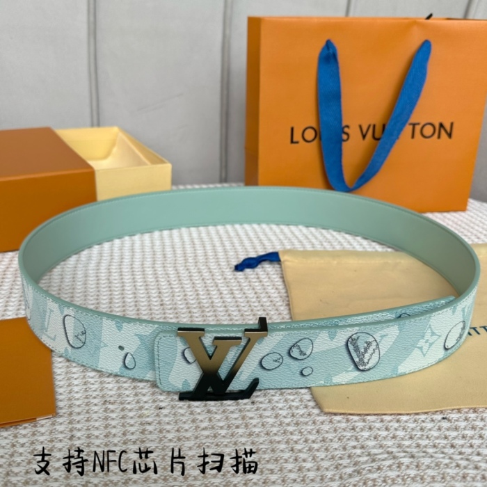 Louis Vuitton Men Belt Width 4cm