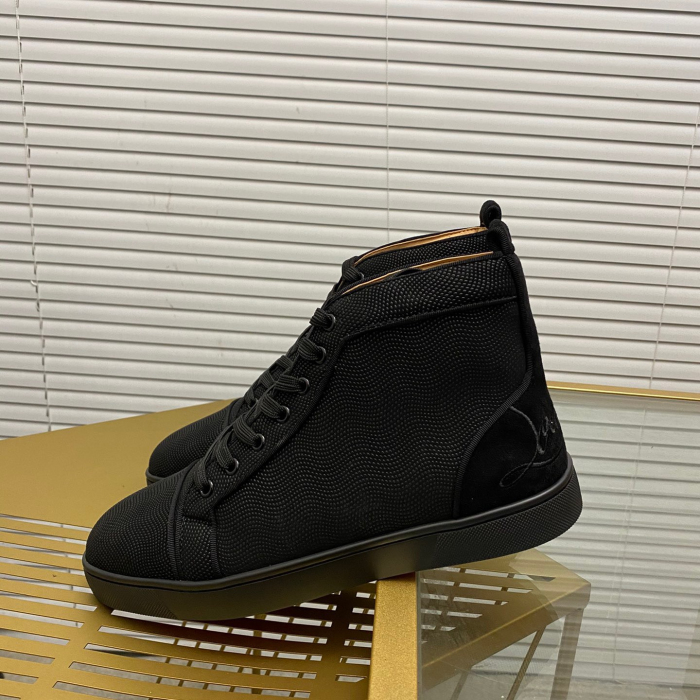 Christian Louboutin Louis High-Top Sneaker Size 36-46  8-Color