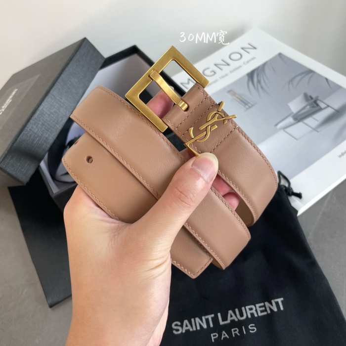 YSL Women Belt Width 3cm