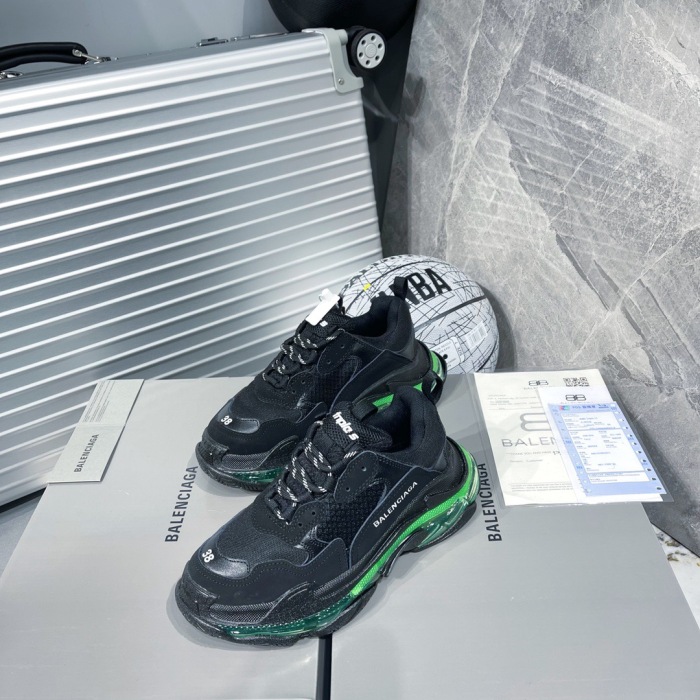 Balenciaga Triple S Clear Sole Sneaker Size 35-46  8-Color