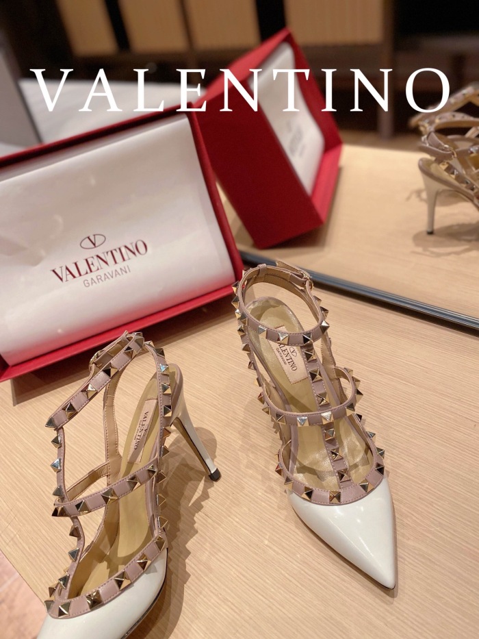 Valentino Rockstud Ankle Strap Pumps Size 35-41 11-Color