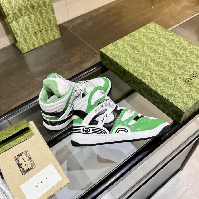 Gucci Basket Sneaker Size 36-45 6-Color
