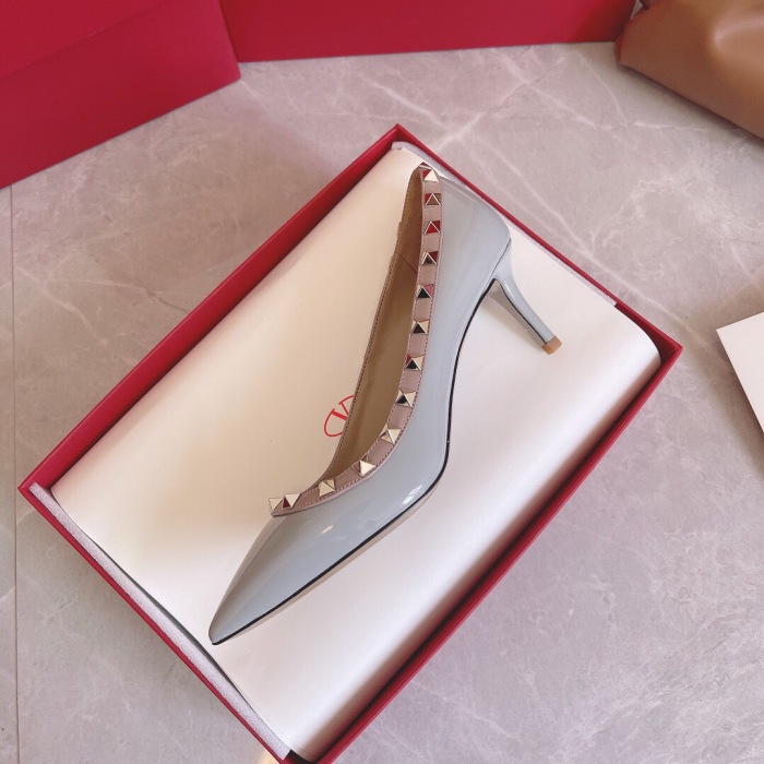 Valentino Rockstud Patent-Leather Pumps Size 35-41 8-Color