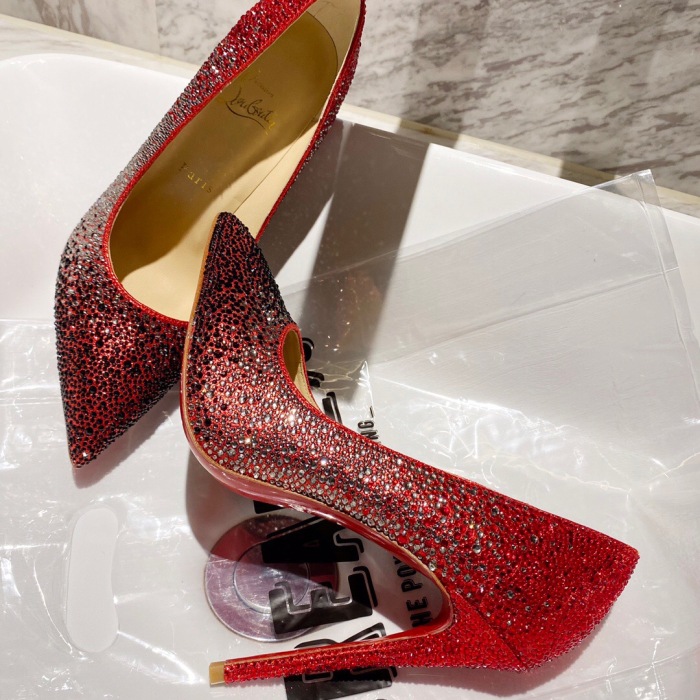 Christian Louboutin Kate Strass Pumps Size 35-41 12-Color