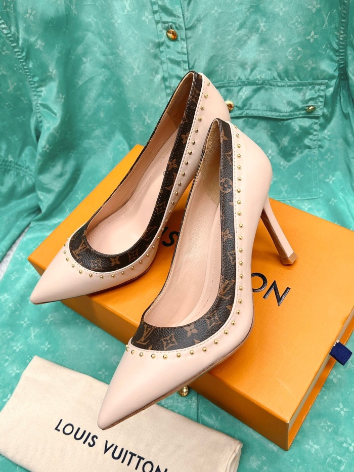 Louis Vuitton Signature Pumps Size 35-41 5-Color