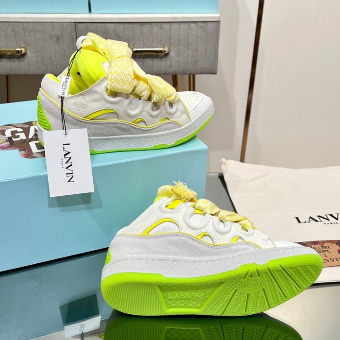 Lanvin Curb Sneaker Size 35-46  8-Color