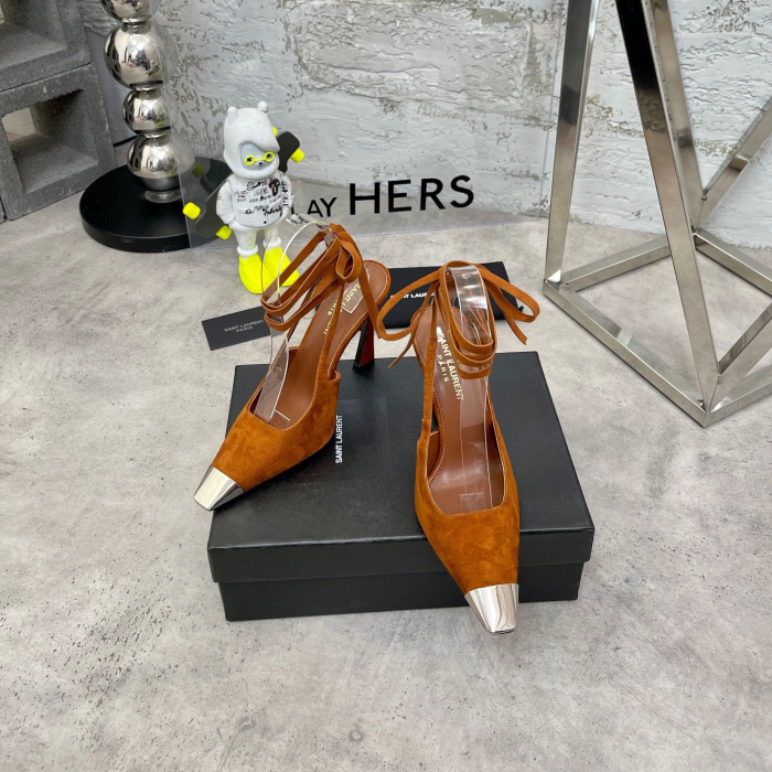 YSL Blade Slingback Pumps Size 35-39 2-Color
