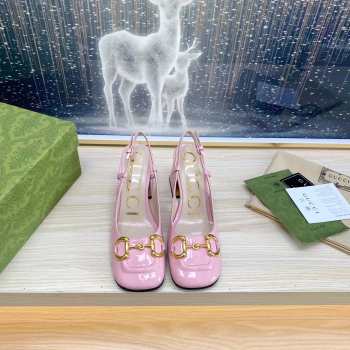 Gucci Slingback With Horsebit Pumps Size 35-41 7-Color