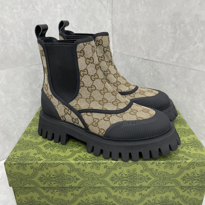 Gucci 23fw New Boots Unisex Size 35-46