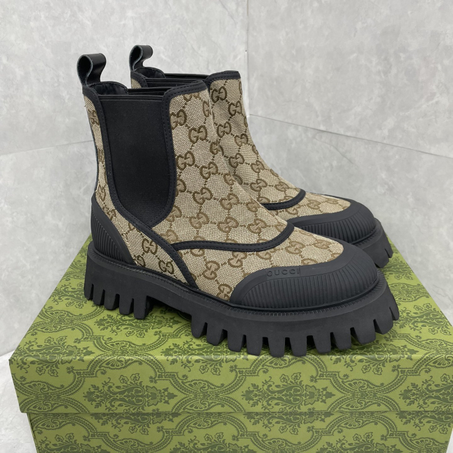 Gucci 23fw New Boots Unisex Size 35-46