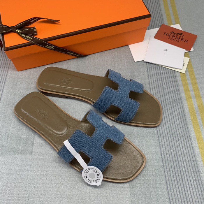 Hermes Oran Slippers Size 35-41  5-Color