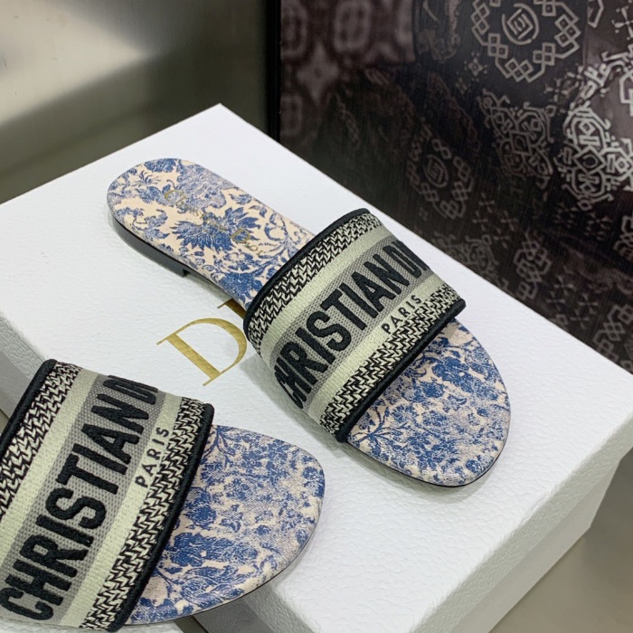 Dior Dway Slippers Size 35-41 8-Color