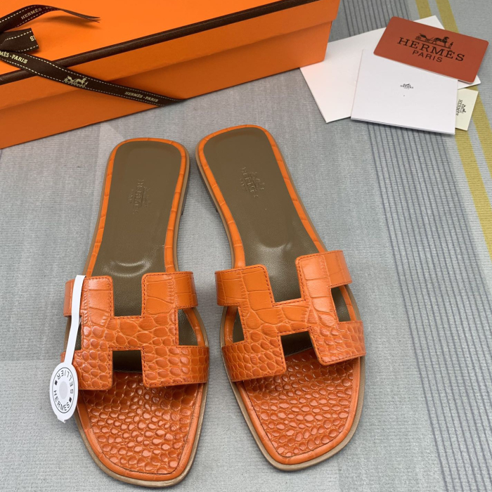 Hermes Oran Slippers Size 35-41  12-Color