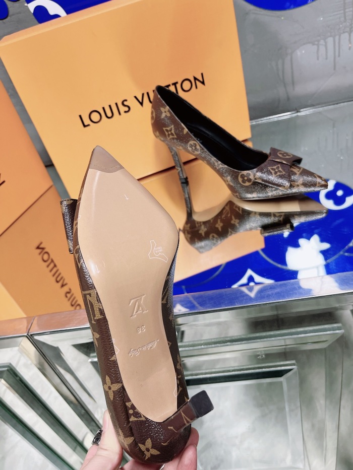 Louis Vuitton Signature Pumps Size 35-41 6-Color