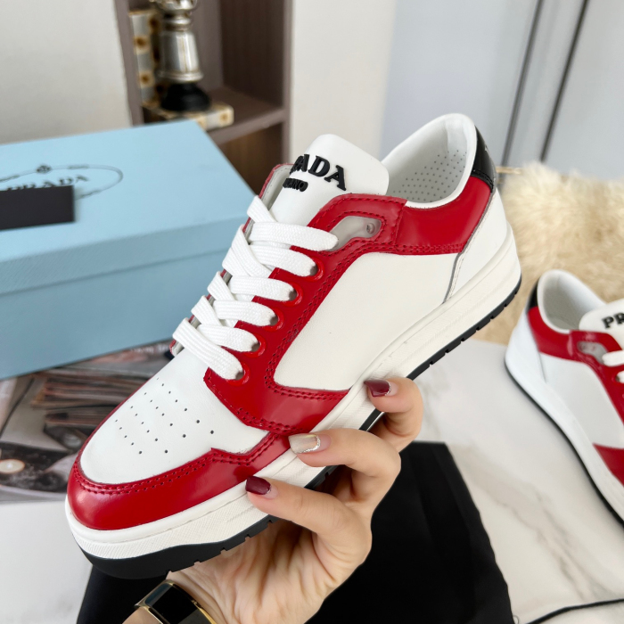 Prada District Leather Sneaker Size 36-45   5-Color