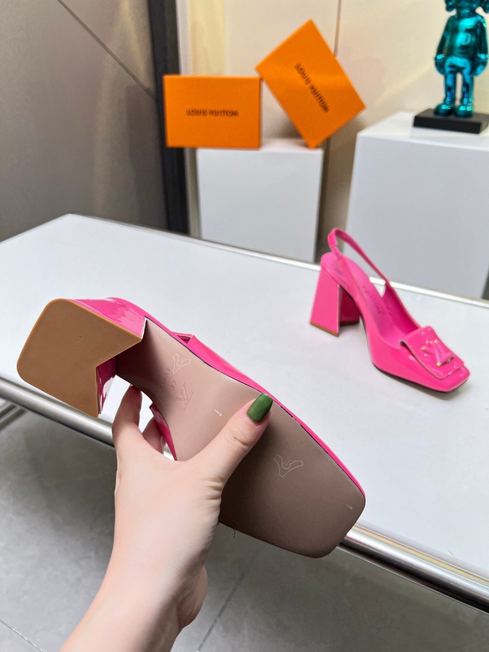 Louis Vuitton Shake Slingback Pumps Size 35-41 6-Color