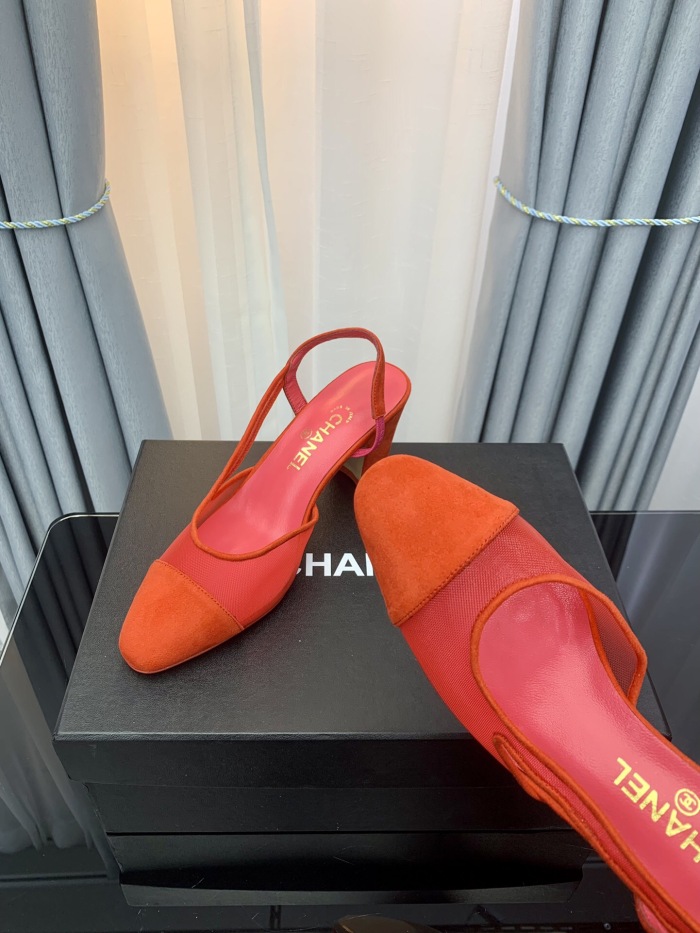 Chanel Slingbacks Pumps Size 35-41 6-Color