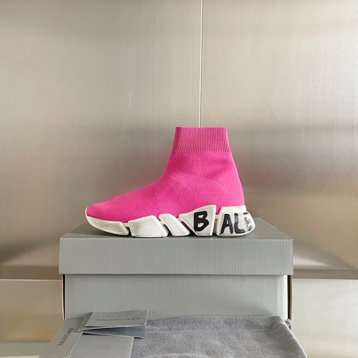 Balenciaga Speed 2.0 Graffiti Sneaker Size 35-45  5-Color