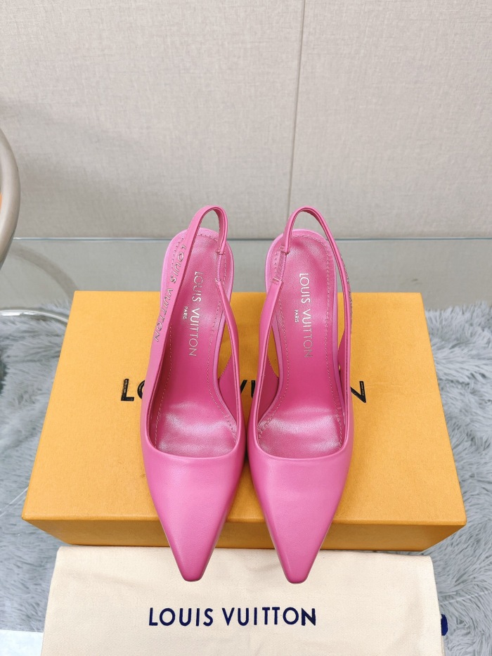 Louis Vuitton Sparkle Slingback Pumps Size 35-41 5-Color