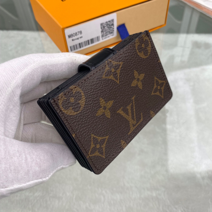 Louis Vuitton M80878 Card Holder Recto Verso 10*5*7.5*2cm