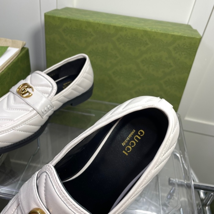 Gucci Loafers with Double G Size 35-41 2-Color