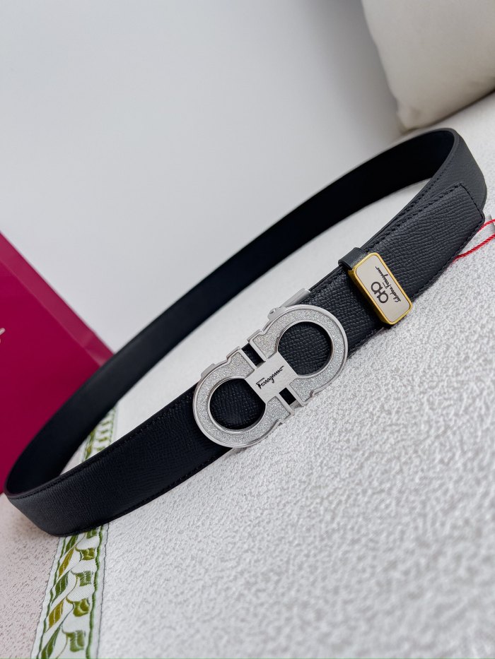 Ferragamo Men Belt Width 3.5cm