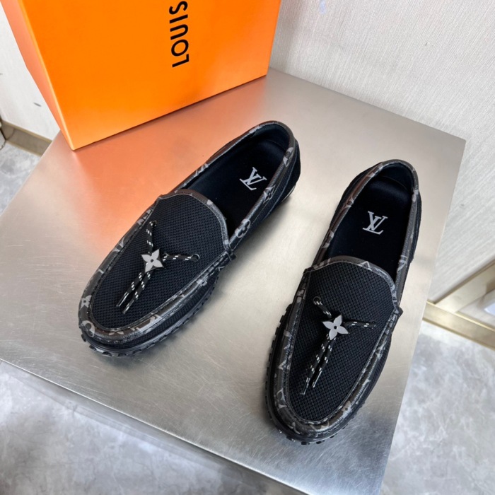 Louis Vuitton LV Racer Moccasin Loafers Size 39-45 4-Color