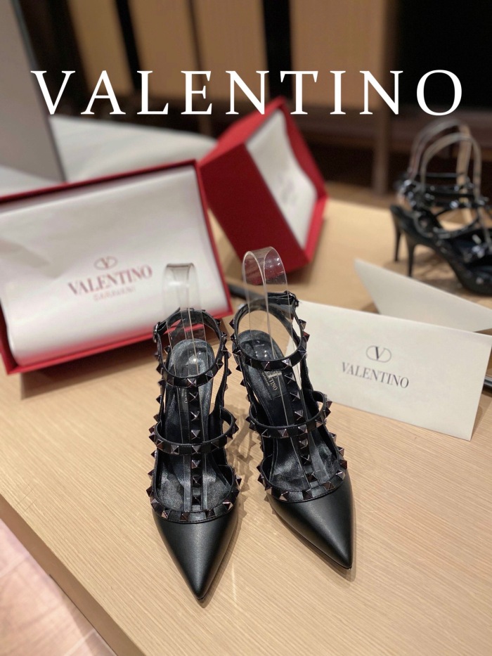 Valentino Rockstud Ankle Strap Pumps Size 35-41 11-Color