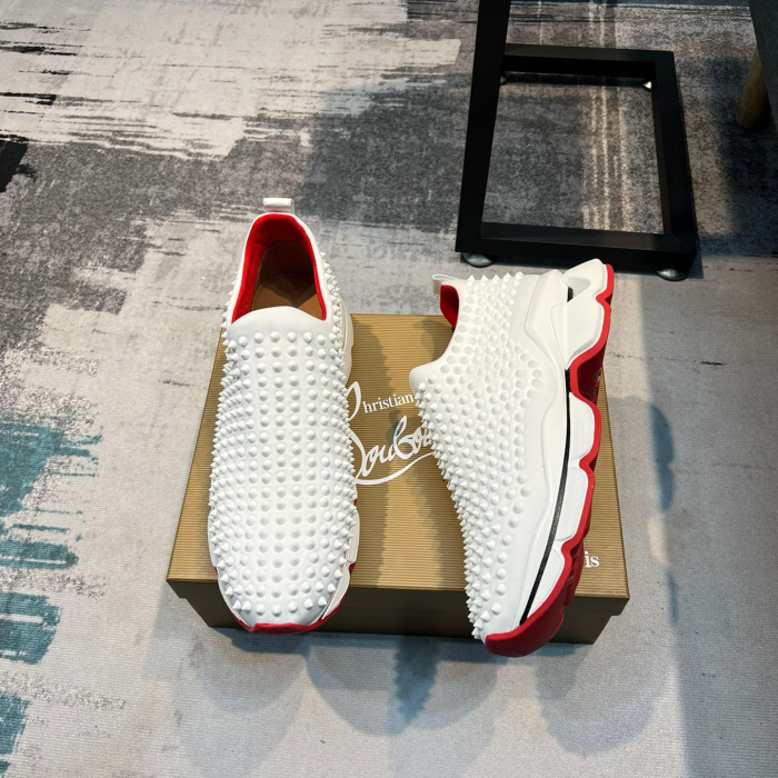 Christian Louboutin Spike Sock Sneaker Size 36-46 2-Color