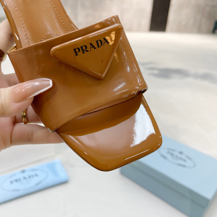 Prada Brushed Leather Pumps  Size 35-41 6-Color