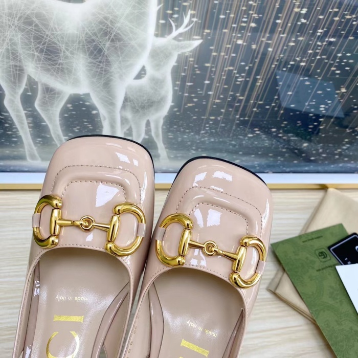 Gucci Slingback With Horsebit Pumps Size 35-41 7-Color