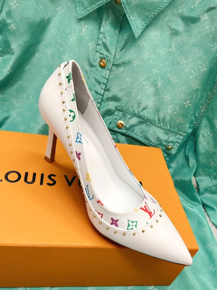 Louis Vuitton Signature Pumps Size 35-41 5-Color