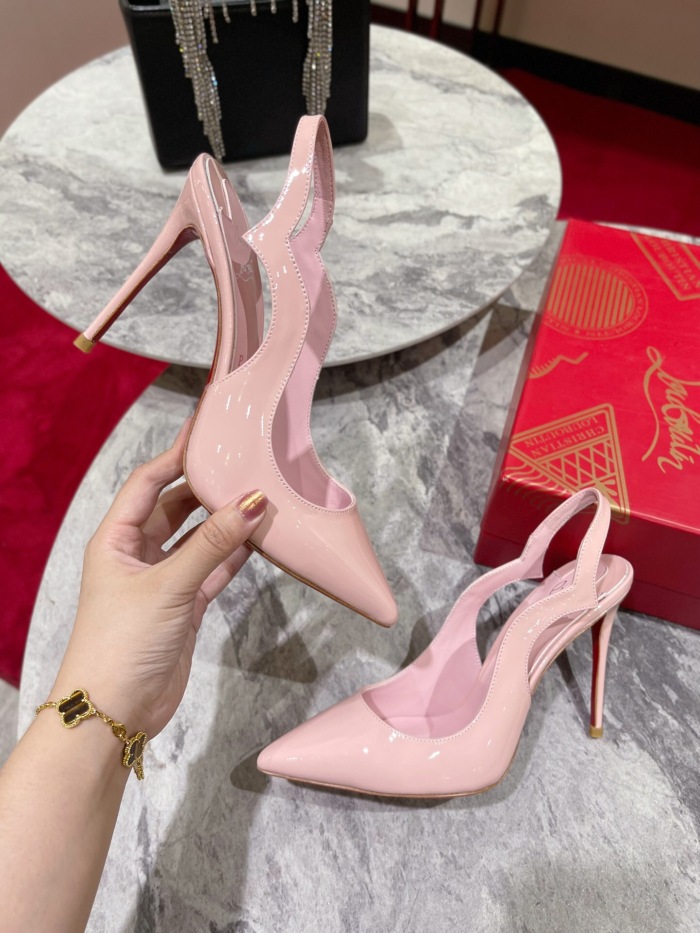 Christian Louboutin Hot Chick Sling Pumps Size 35-41 3-Color