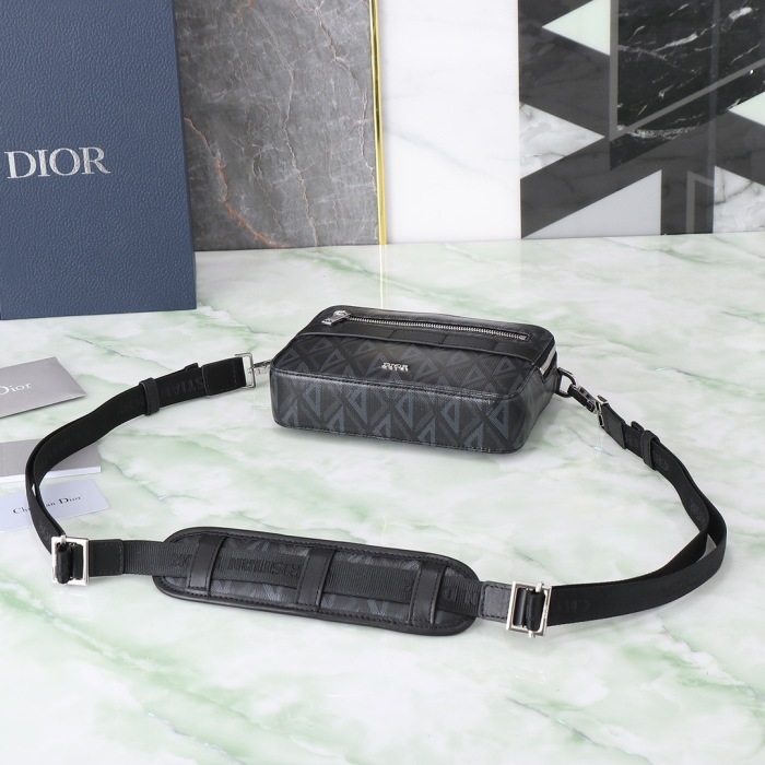 Dior Oblique Galaxy Men Shoulder Bags Size 22*15*6cm