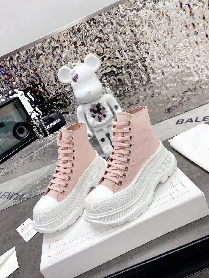 Alexander McQueen Tread Slick High Top Sneaker Size 35-45  4-Color