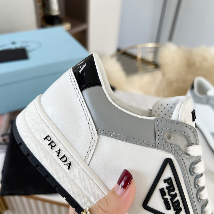 Prada District Leather Sneaker Size 36-45   5-Color
