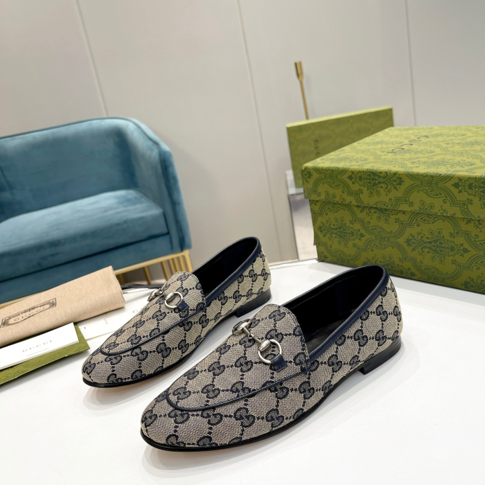 Gucci Jordaan GG Flora Loafers Size 35-41 5-Color