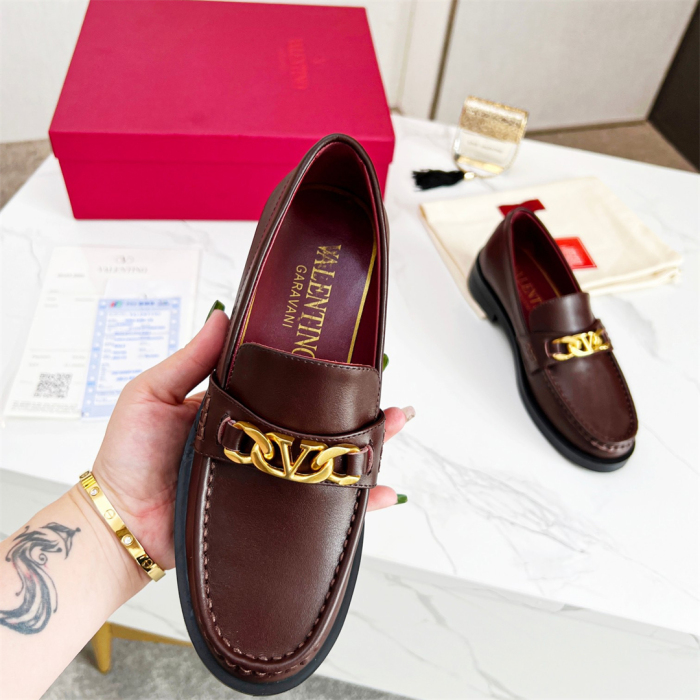 Valentino Volgo Chain Loafer Size 36-45   4-Color
