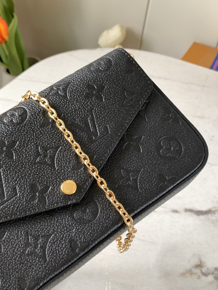 Louis Vuitton M64064 Félicie Pochette Women Bags Size 21*12*3cm